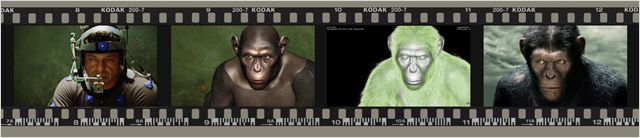 Zrození Planety opic - Z natáčení - Andy Serkis