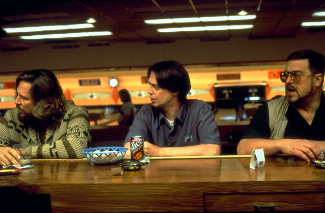 Big Lebowski - Z filmu - Jeff Bridges, Steve Buscemi, John Goodman