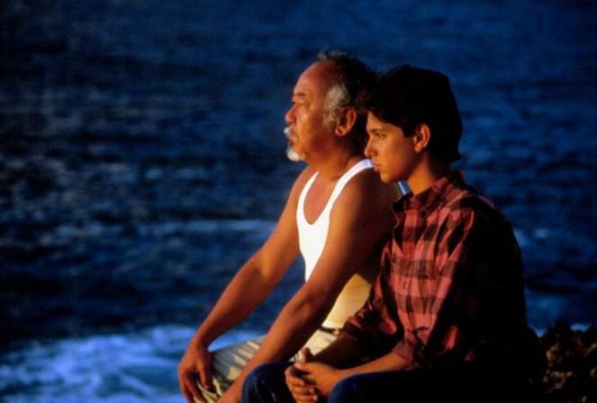 Pat Morita, Ralph Macchio