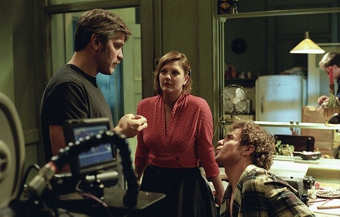 George Clooney, Drew Barrymore, Sam Rockwell