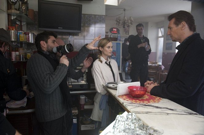 Neznámý - Z natáčení - Jaume Collet-Serra, Diane Kruger, Liam Neeson
