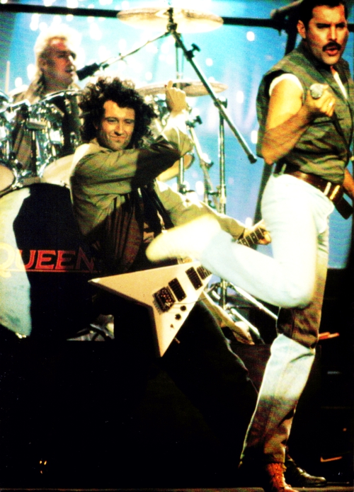 Roger Taylor, Brian May, Freddie Mercury