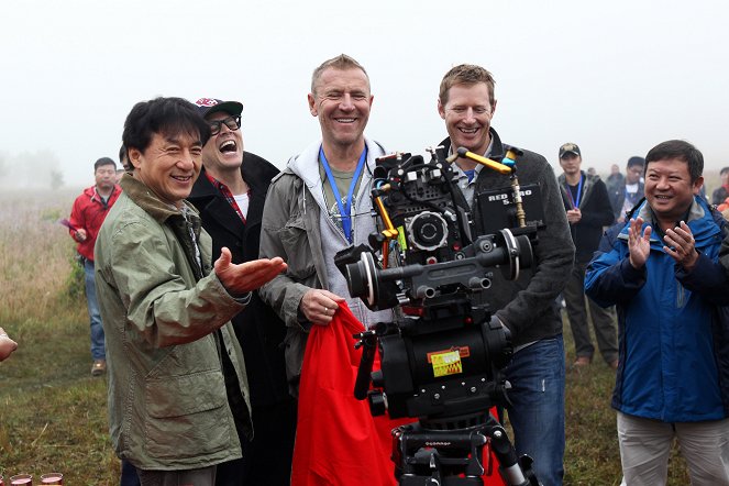 Detektiv z Hongkongu - Z natáčení - Jackie Chan, Johnny Knoxville, Renny Harlin