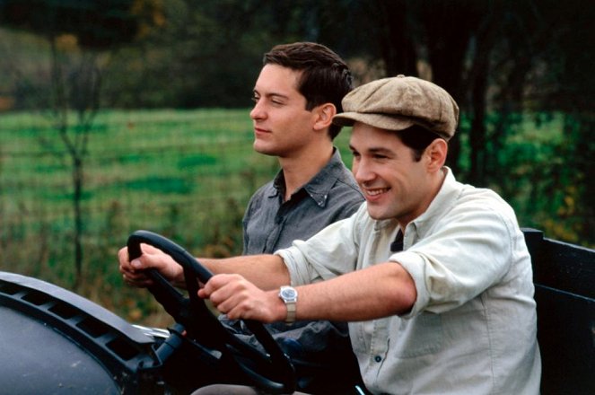 Pravidla moštárny - Z filmu - Tobey Maguire, Paul Rudd