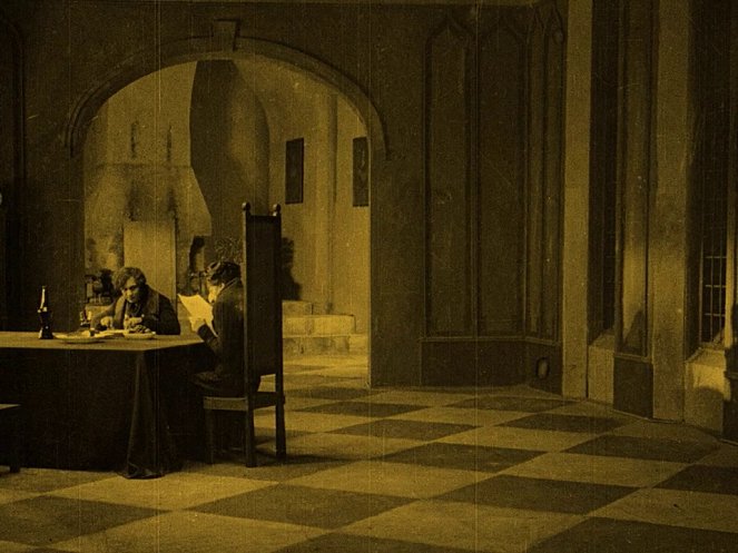 Upír Nosferatu - Z filmu - Gustav von Wangenheim, Max Schreck