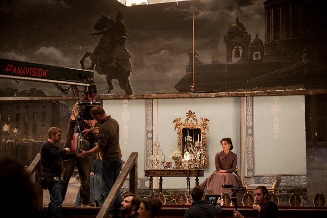 Anna Karenina - Z natáčení - Keira Knightley