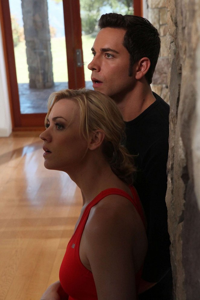 Chuck - Série 5 - Chuck a vousatý bandita - Z filmu - Yvonne Strahovski, Zachary Levi