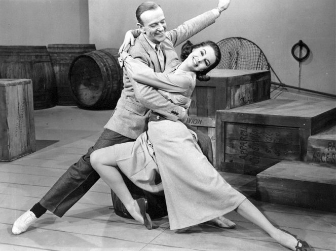 Hedvábné punčochy - Z filmu - Fred Astaire, Cyd Charisse