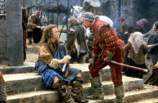 Highlander - Z filmu - Christopher Lambert, Sean Connery
