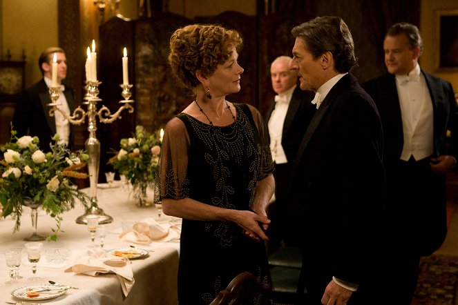 Panství Downton - Christmas at Downton Abbey - Z filmu - Samantha Bond, Nigel Havers