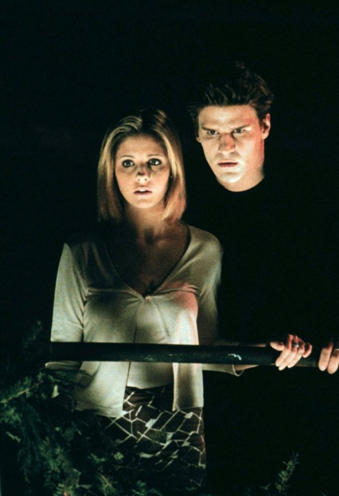 Buffy, přemožitelka upírů - Překvapení - Z filmu - Sarah Michelle Gellar, David Boreanaz
