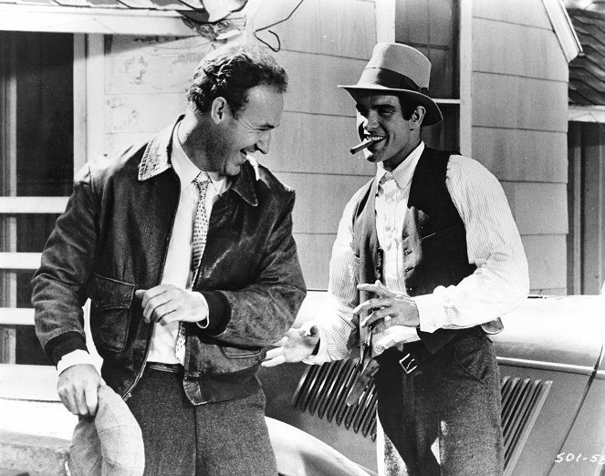 Bonnie a Clyde - Z filmu - Gene Hackman, Warren Beatty