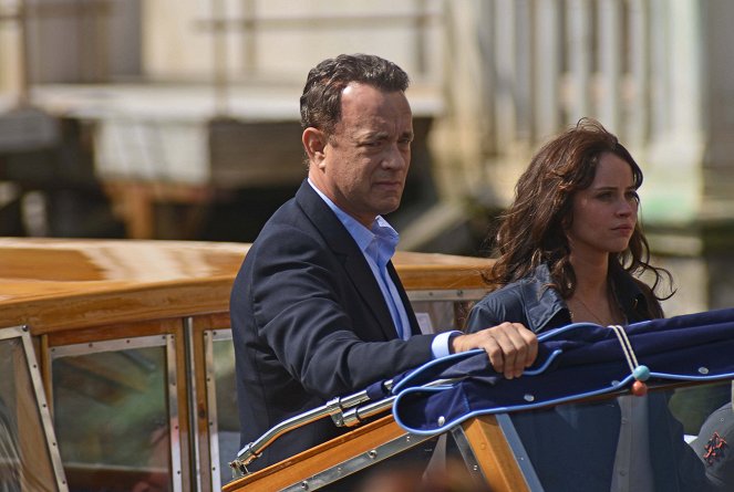 Inferno - Z natáčení - Tom Hanks, Felicity Jones
