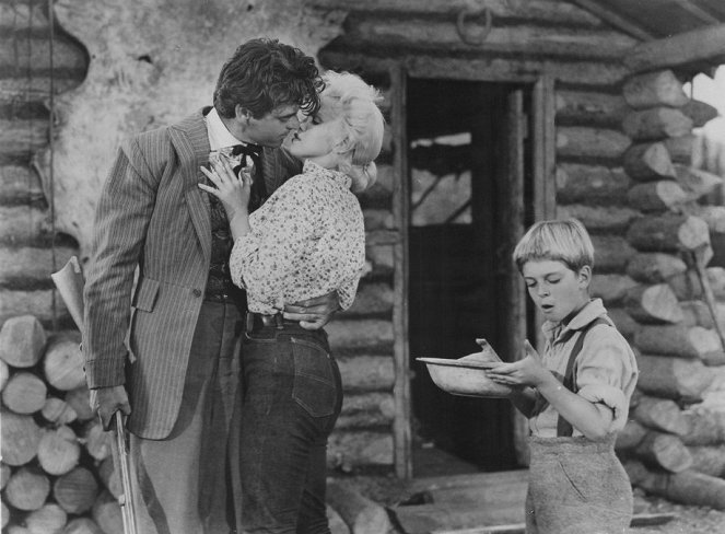 Rory Calhoun, Marilyn Monroe, Tommy Rettig