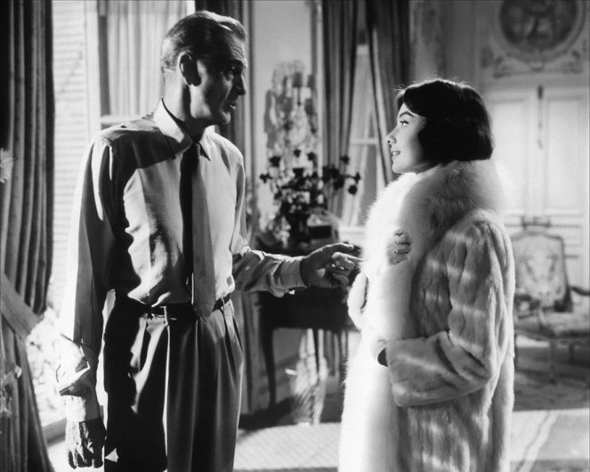 Odpolední láska - Z filmu - Gary Cooper, Audrey Hepburn