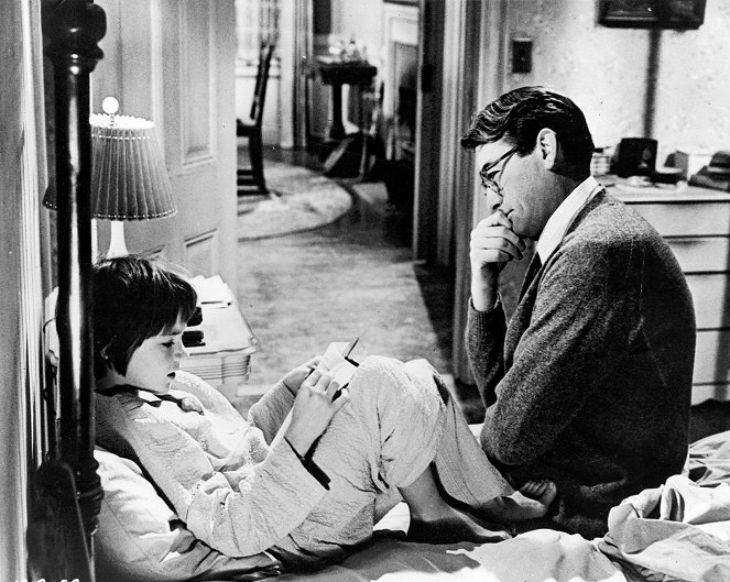 Jako zabít ptáčka - Z filmu - Mary Badham, Gregory Peck