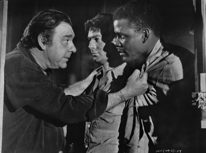 Útěk v řetězech - Z filmu - Lon Chaney Jr., Tony Curtis, Sidney Poitier