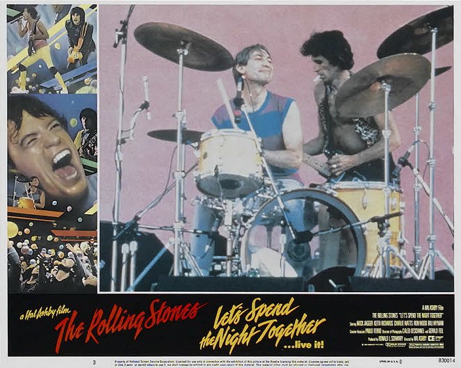 Rolling Stones: Let's Spend the Night Together - Fotosky - Charlie Watts, Keith Richards