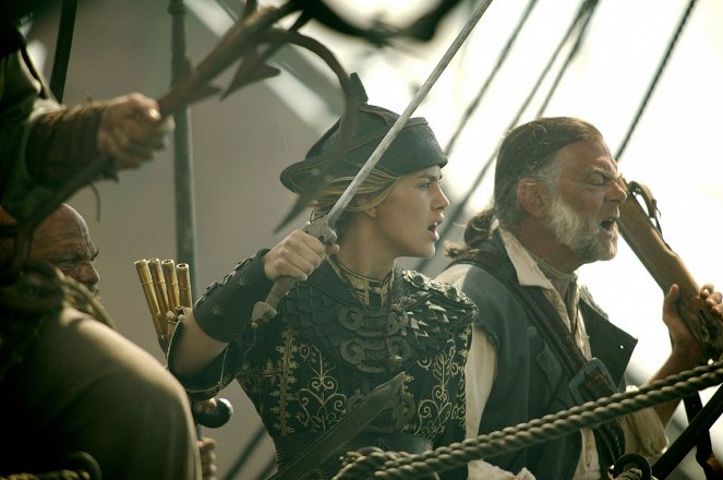 Piráti z Karibiku: Na konci světa - Z filmu - Keira Knightley, Kevin McNally