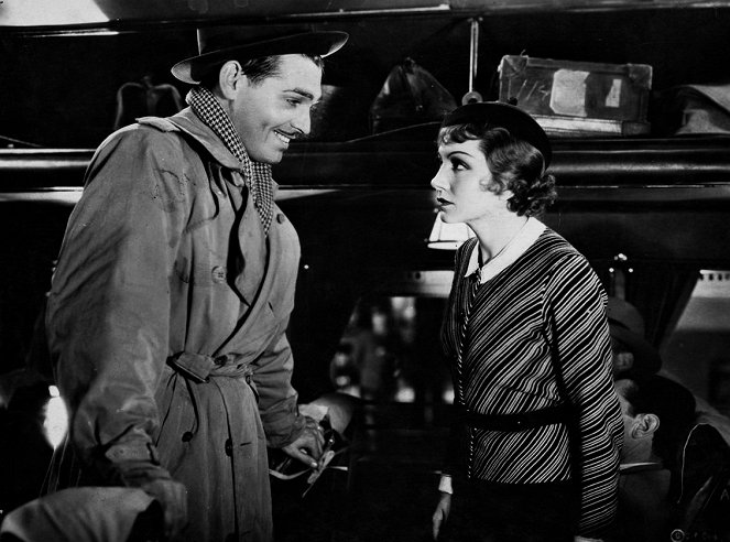 Stalo se jedné noci - Z filmu - Clark Gable, Claudette Colbert