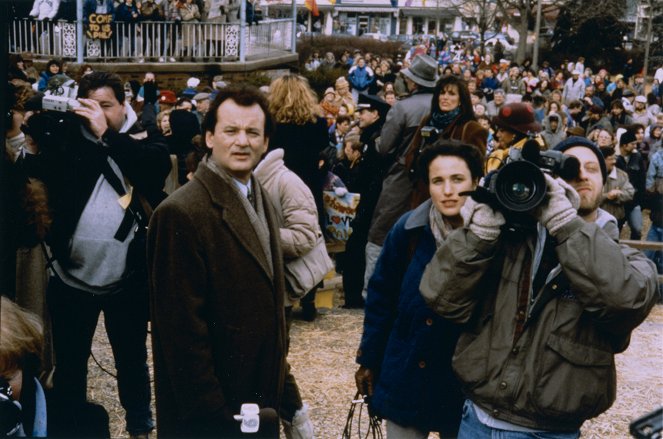 Na Hromnice o den více - Z filmu - Bill Murray, Andie MacDowell, Chris Elliott