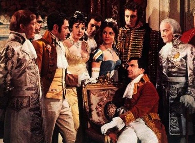 Napoleon - Z filmu - Rossano Brazzi, Claudia Cardinale, Georges Marchal, Martine Carol, Jack Palance, Pierre Mondy