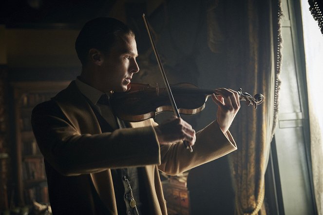Sherlock: Přízračná nevěsta - Z filmu - Benedict Cumberbatch