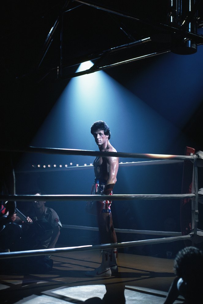 Rocky III - Z natáčení - Sylvester Stallone