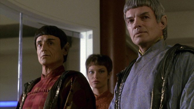 Star Trek: Enterprise - Série 1 - Setkání u Broken Bow - Z filmu - Thomas Kopache, Jolene Blalock, Gary Graham