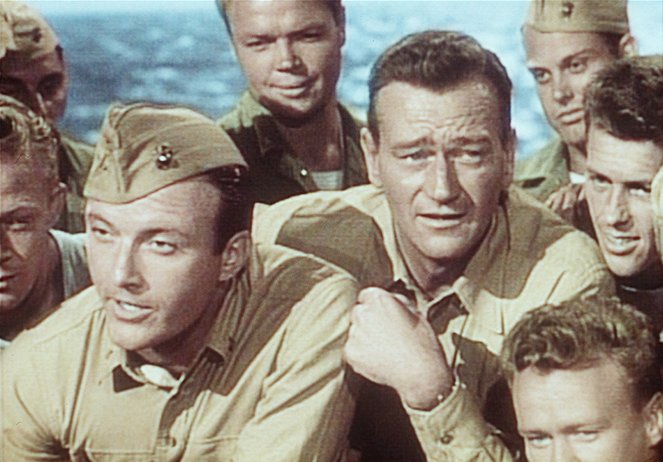 V písku ostrova Iwo Jima - Z filmu - John Wayne