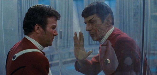Star Trek II: Khanův hněv - Z filmu - William Shatner, Leonard Nimoy