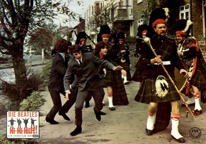 Pomoc! - Fotosky - Ringo Starr, John Lennon