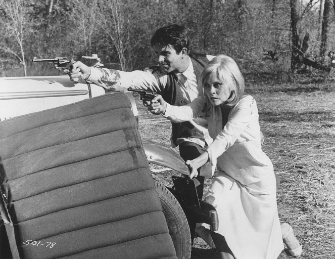 Bonnie a Clyde - Z filmu - Warren Beatty, Faye Dunaway