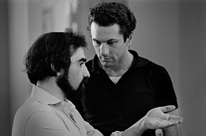 Zuřící býk - Z natáčení - Martin Scorsese, Robert De Niro
