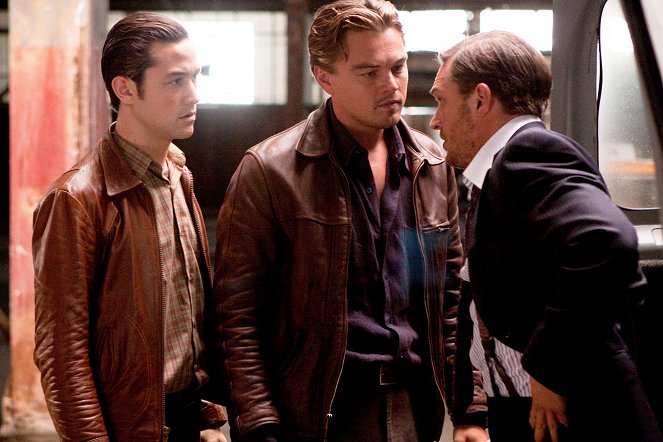 Počátek - Z filmu - Joseph Gordon-Levitt, Leonardo DiCaprio, Tom Hardy