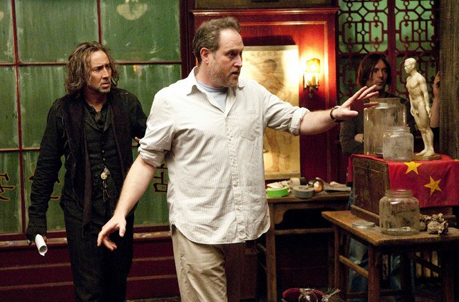 Čarodějův učeň - Z natáčení - Nicolas Cage, Jon Turteltaub
