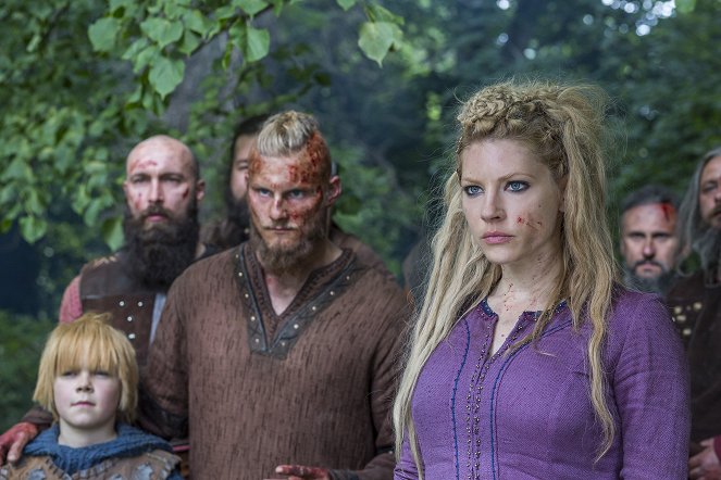 Vikingové - Co se mohlo stát - Z filmu - Alexander Ludwig, Katheryn Winnick