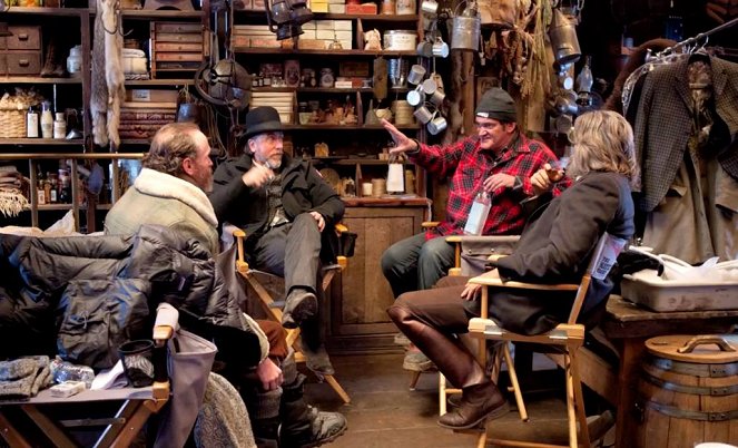 Osm hrozných - Z natáčení - Tim Roth, Quentin Tarantino