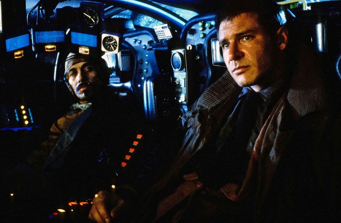 Blade Runner - Z filmu - Edward James Olmos, Harrison Ford