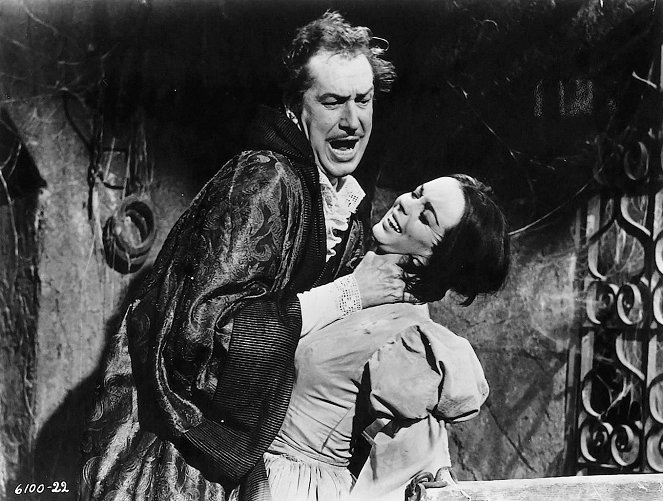 Jáma a kyvadlo - Z filmu - Vincent Price, Barbara Steele