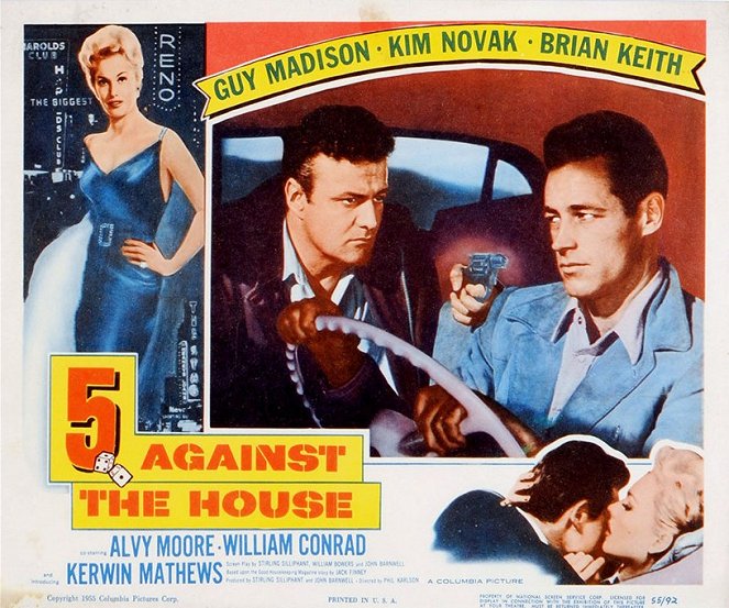 5 Against the House - Fotosky - Brian Keith, Guy Madison