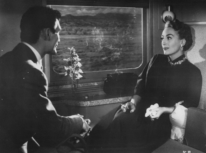 Náhlý strach - Z filmu - Jack Palance, Joan Crawford