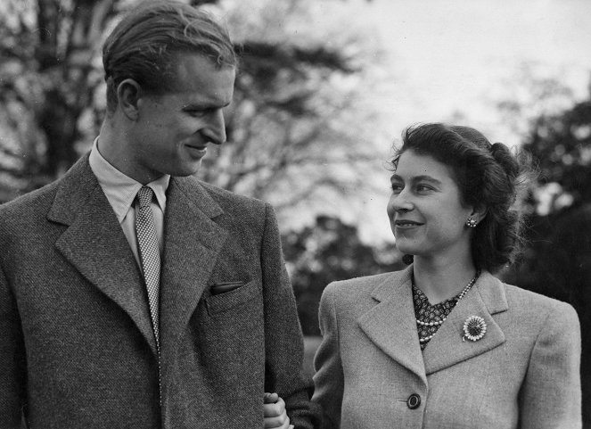 princ Philip, vévoda z Edinburghu, královna Alžběta II.