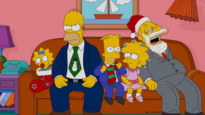 Simpsonovi - Série 23 - Duch Vánoc příštích - Z filmu