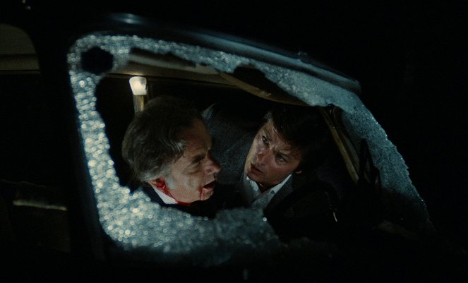 Traja muži na zabitie - Z filmu - André Falcon, Alain Delon