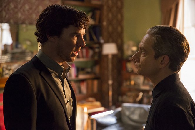 Sherlock - Skomírající detektiv - Z filmu - Benedict Cumberbatch, Martin Freeman