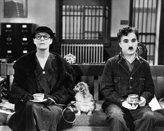 Moderní doba - Z filmu - Mira McKinney, Charlie Chaplin