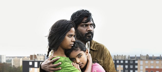 Dheepan - Z filmu - Kalieaswari Srinivasan, Claudine Vinasithamby, Jesuthasan Antonythasan