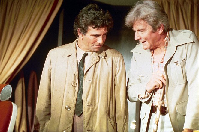 Columbo - Posvítit si na vraždu - Z filmu - Peter Falk, Bert Remsen