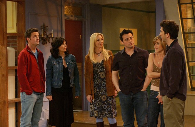 Přátelé - Poslední epizoda - Z filmu - Matthew Perry, Courteney Cox, Lisa Kudrow, Matt LeBlanc, Jennifer Aniston, David Schwimmer